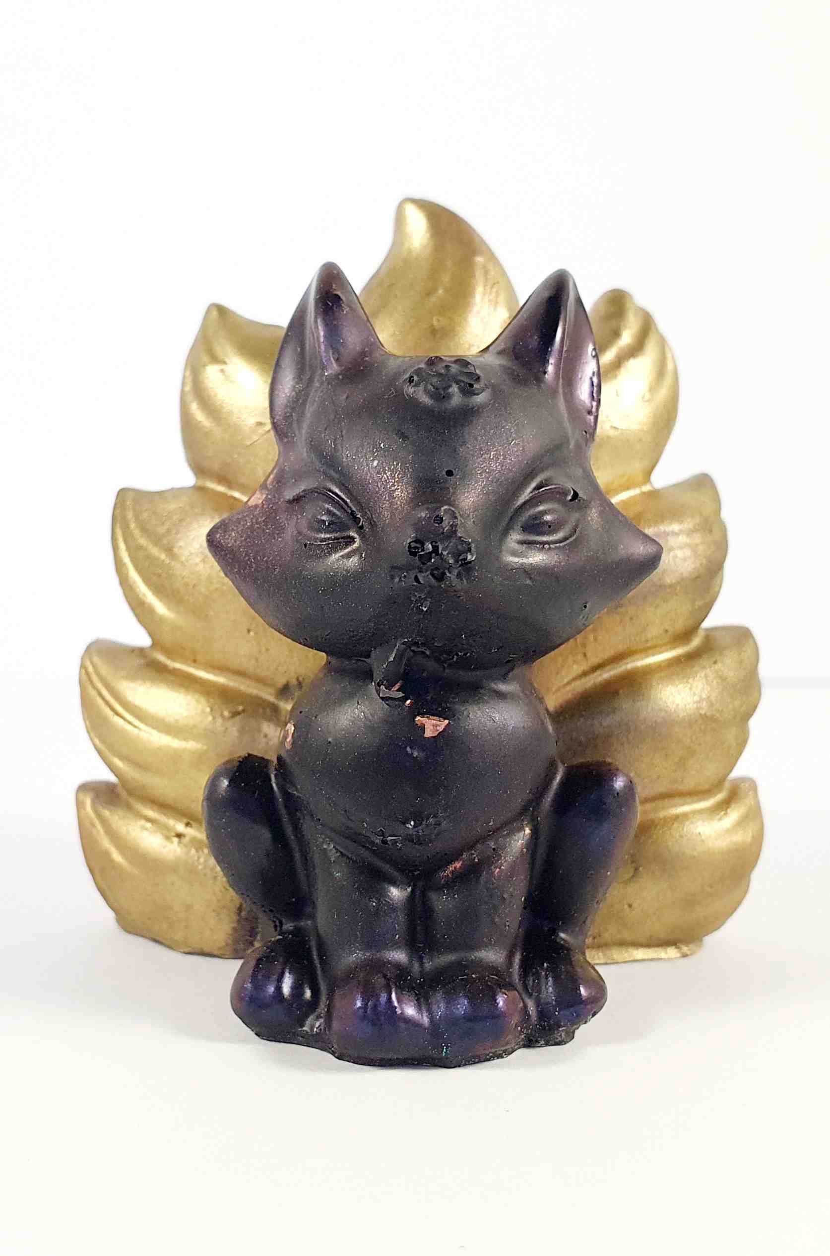 Orgonites, Overige, Kitsune Goud/Zwart Kitsune