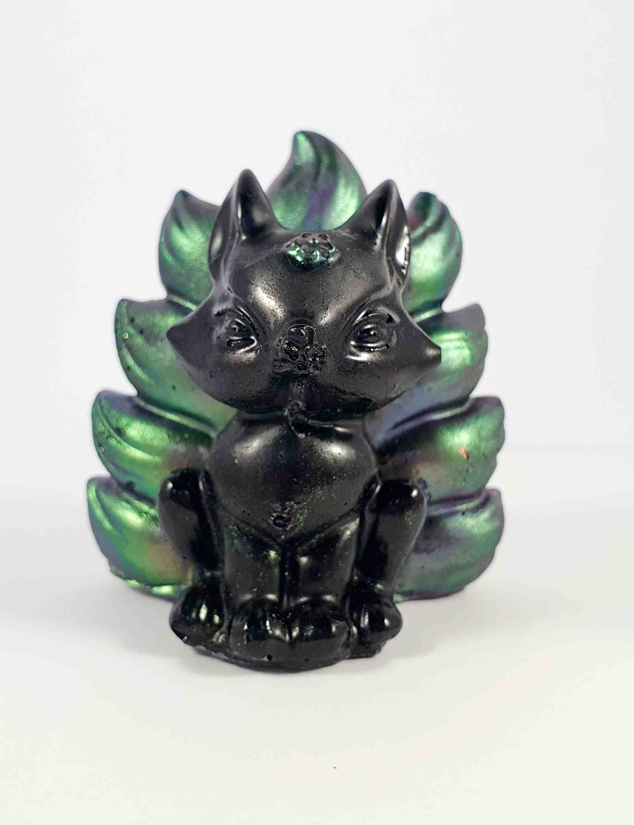 Orgonites, Overige, Kitsune Metallic Groen Kitsune