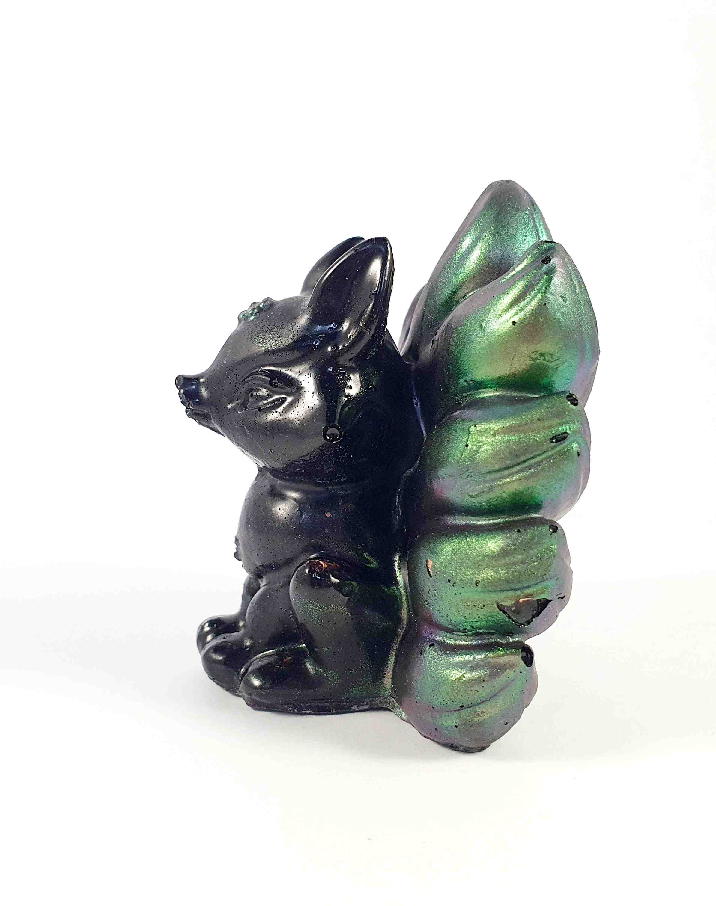 Orgonites, Overige, Kitsune Metallic Groen Kitsune