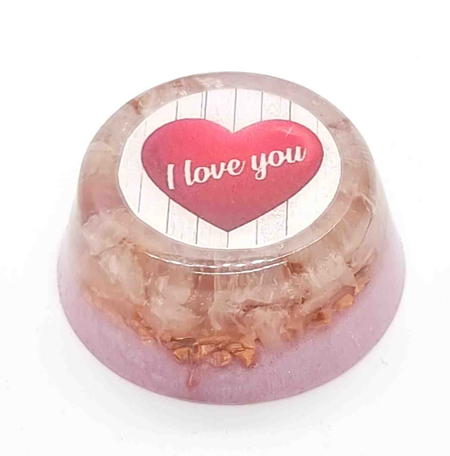 Orgonites, Zak orgonites, Rond Cup Love You