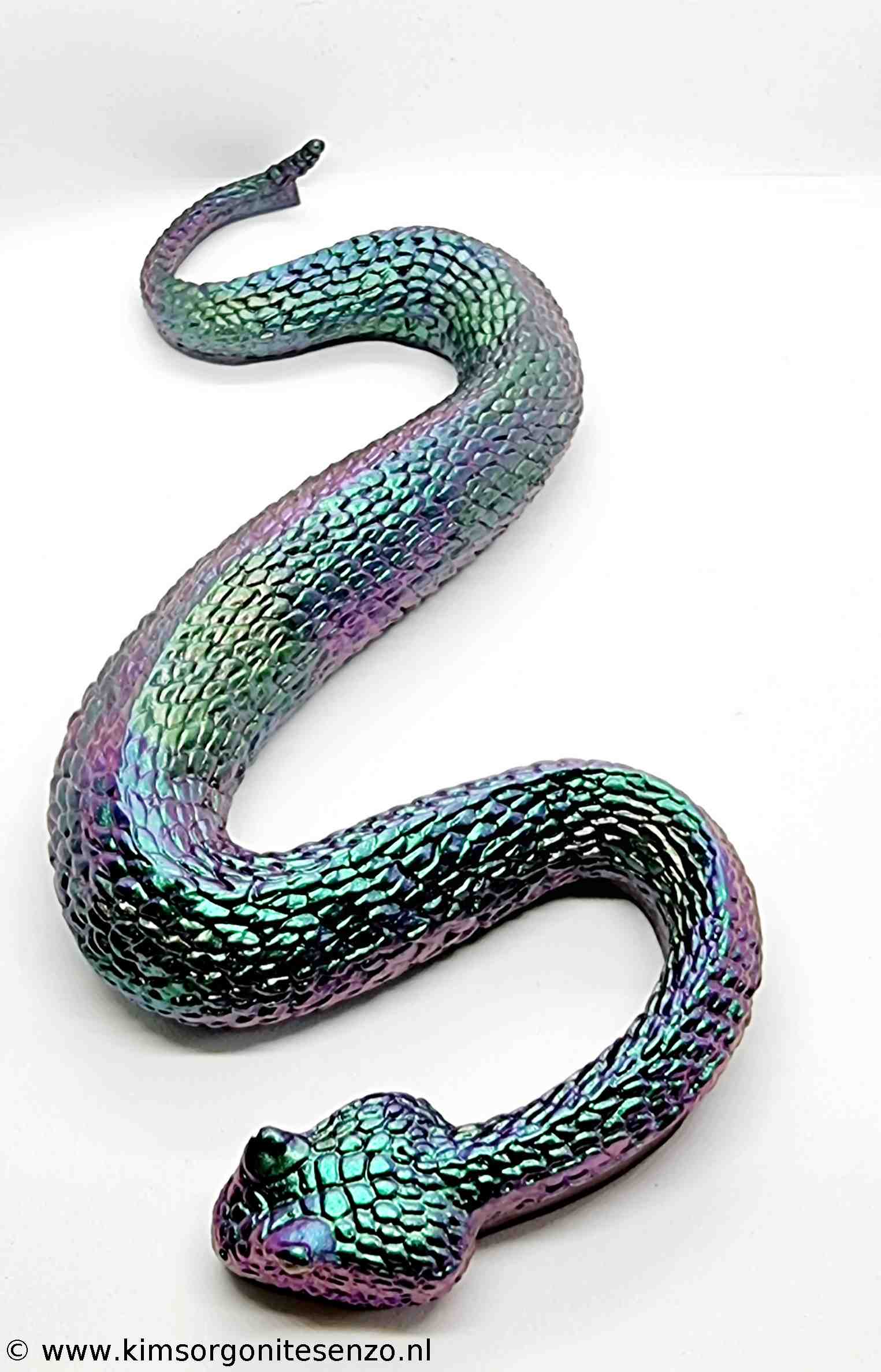 Orgonites, Overige, Slangen Groen Paars Metallic