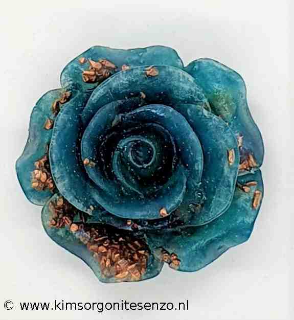 Orgonites, Overige, Rozen, Klein Roos met Amazoniet