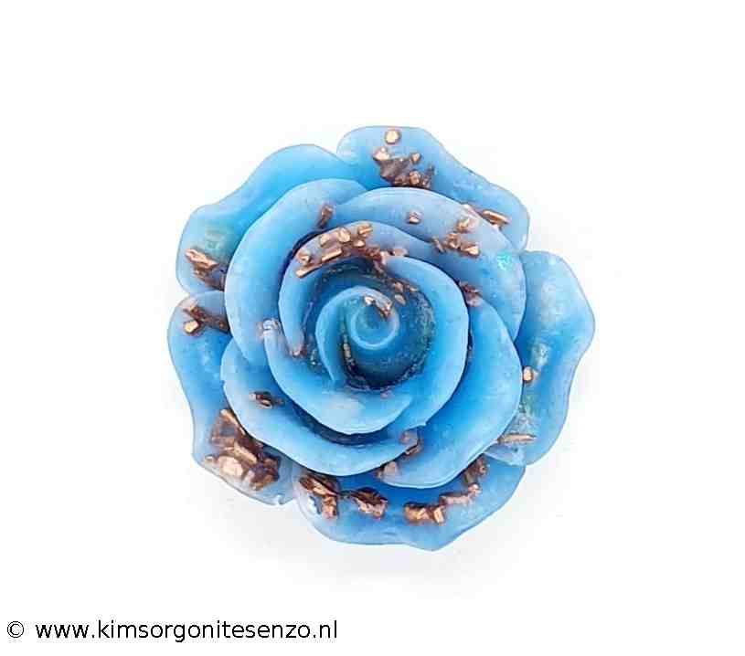 Orgonites, Overige, Rozen, Klein Roos met Amazoniet