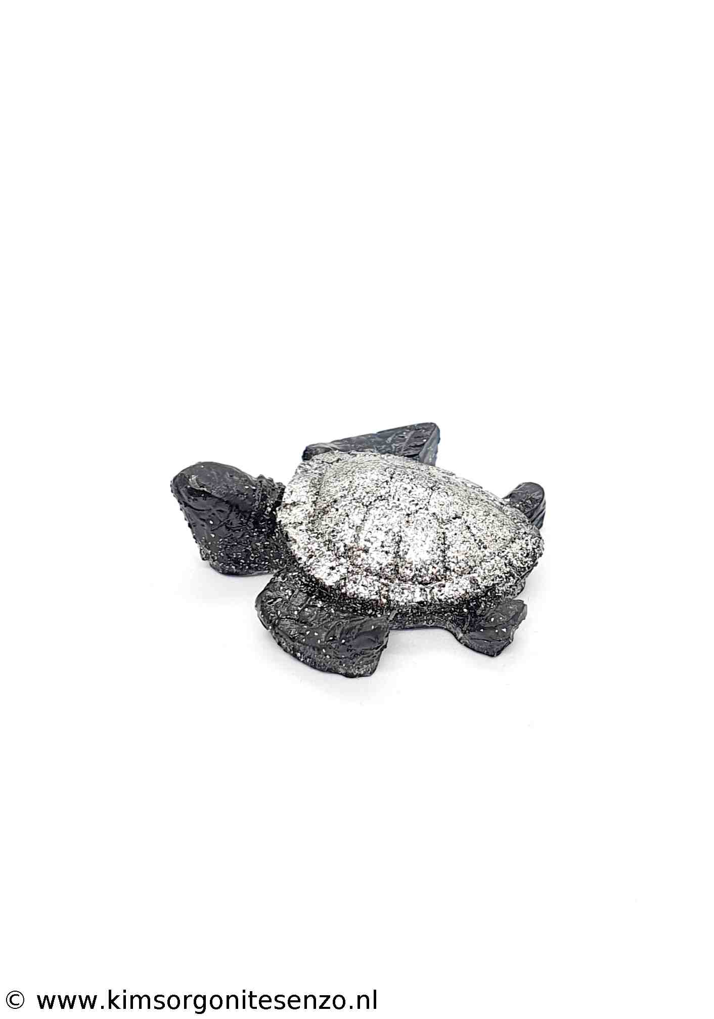 Orgonites, Overige, Schildpadden, Schilpadden Klein Schildpadje met Zwarte Toermalijn klein
