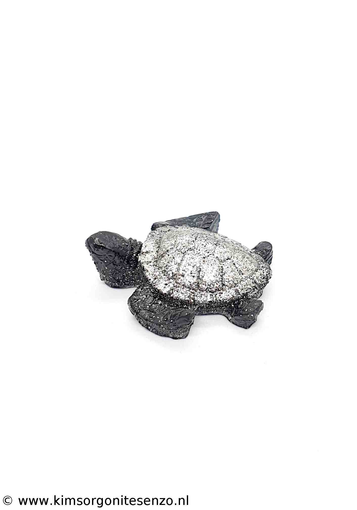 Orgonites, Overige, Schildpadden, Schilpadden Klein Schildpadje met Zwarte Toermalijn