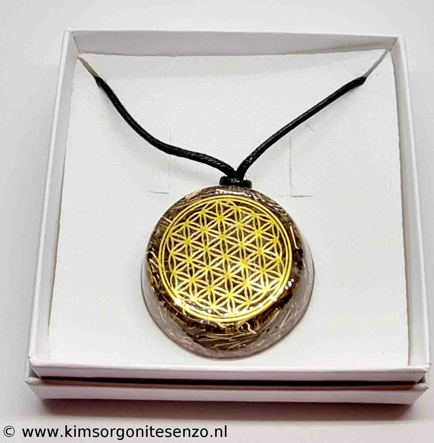 Orgonites, Sieraden, Ketting Amulet Amulet met Bergkristal