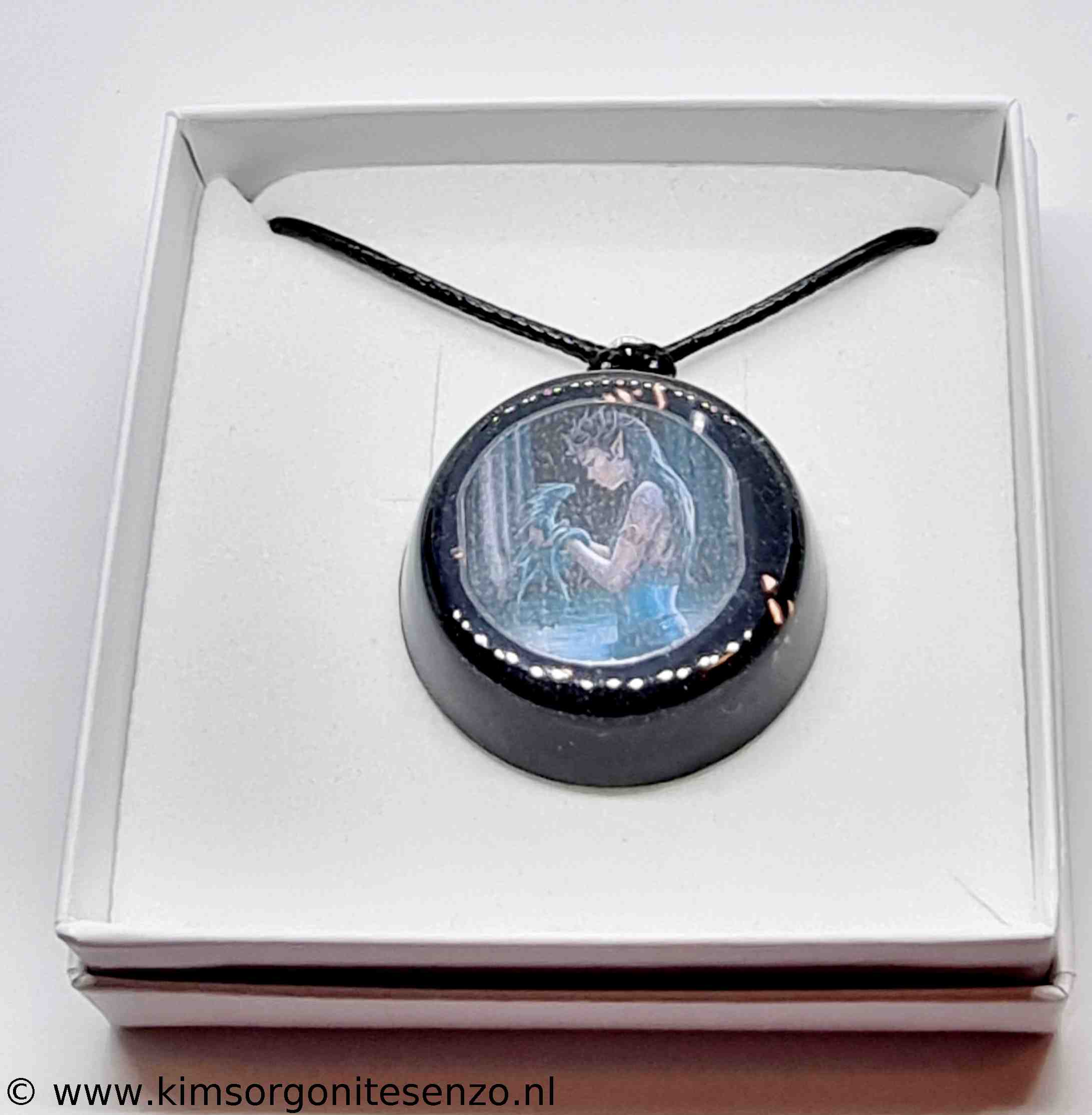 Orgonites, Sieraden, Ketting Amulet Amulet met Zwarte Toermalijn