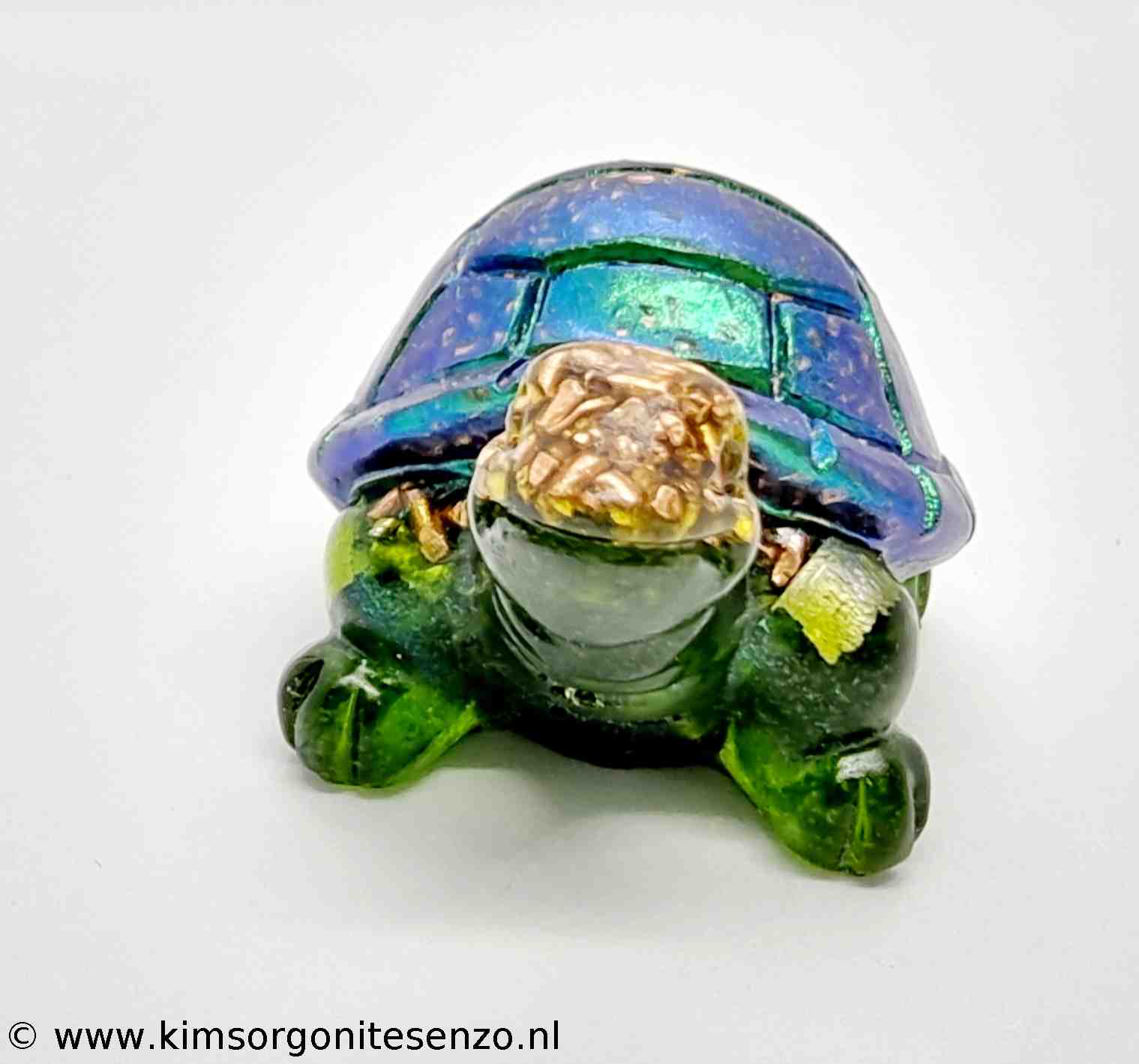 Orgonites, Overige, Schildpadden, Schildpadden Medium Schildpad met Groene Aventurijn