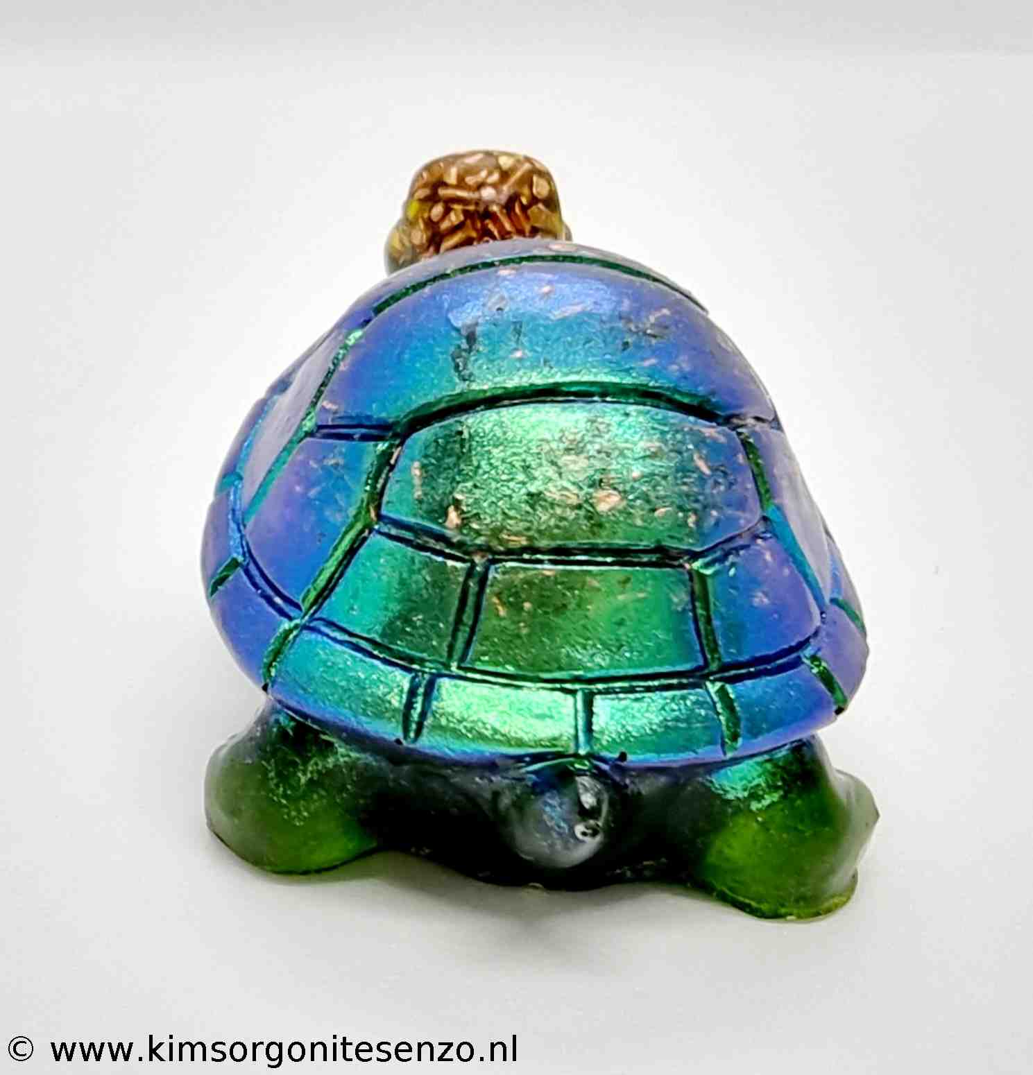 Orgonites, Overige, Schildpadden, Schildpadden Medium Schildpad met Groene Aventurijn