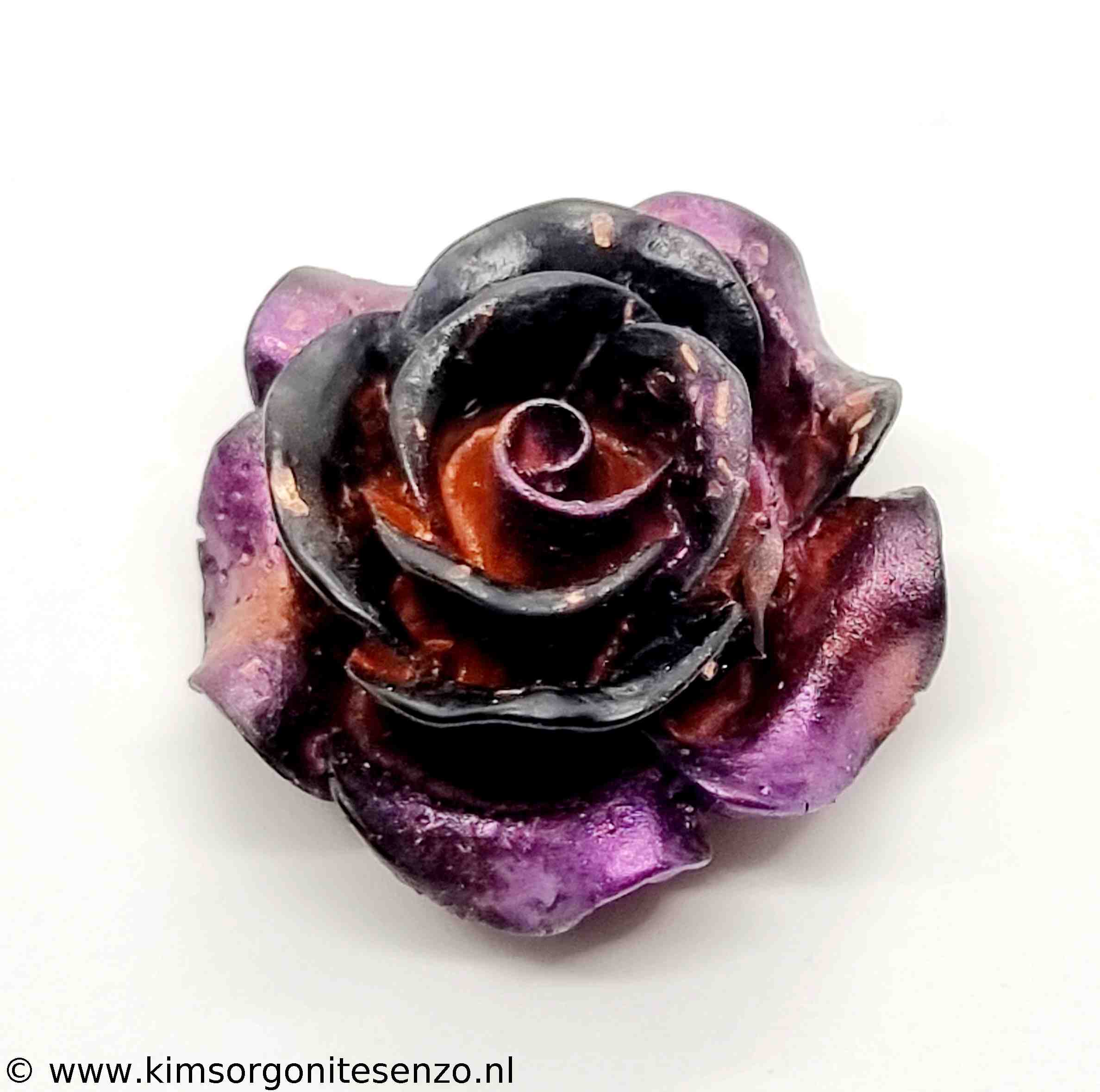 Orgonites, Overige, Rozen, Klein Roos met Zwarte Onyx