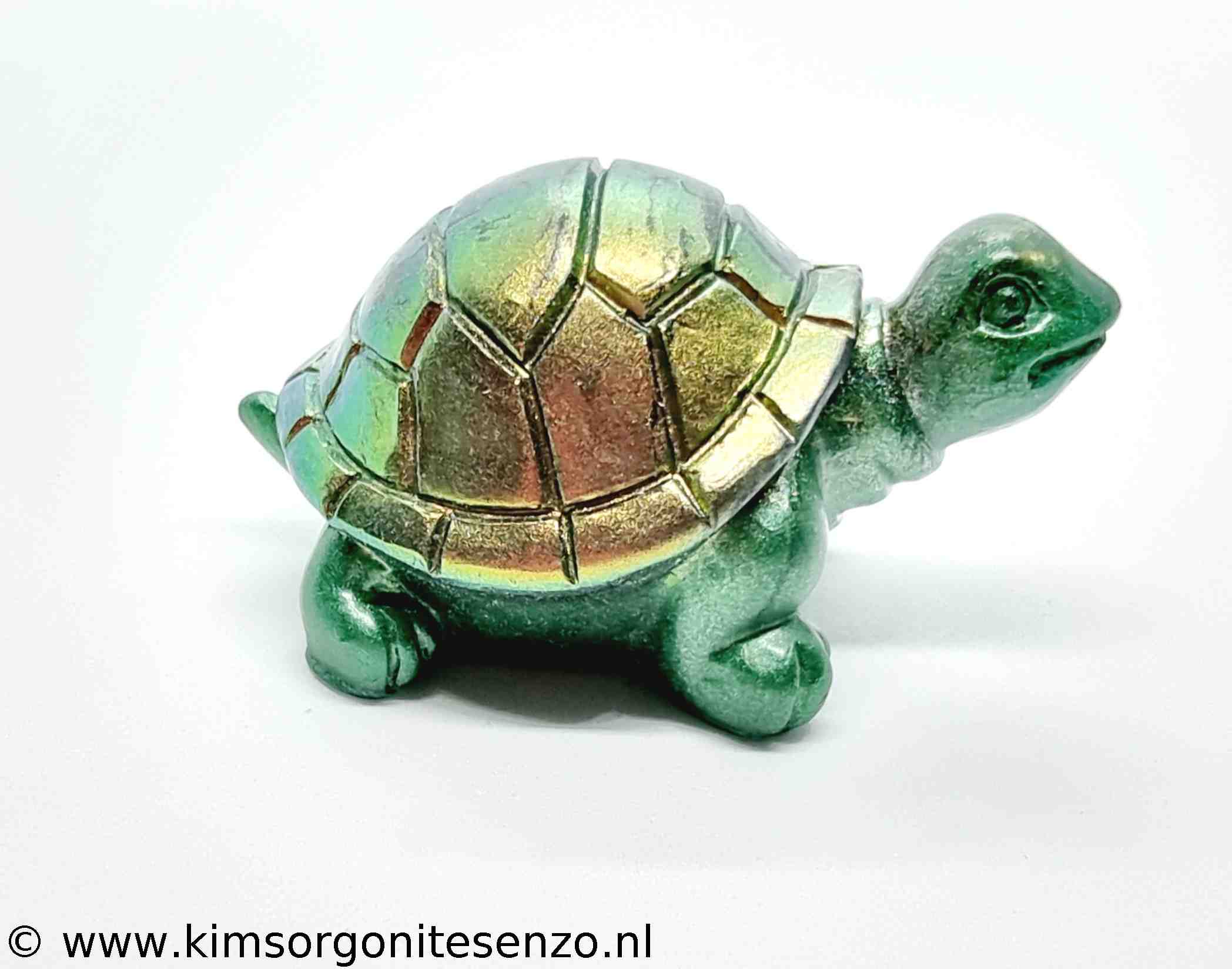 Orgonites, Overige, Schildpadden, Schildpadden Medium Schildpad met Groene Aventurijn