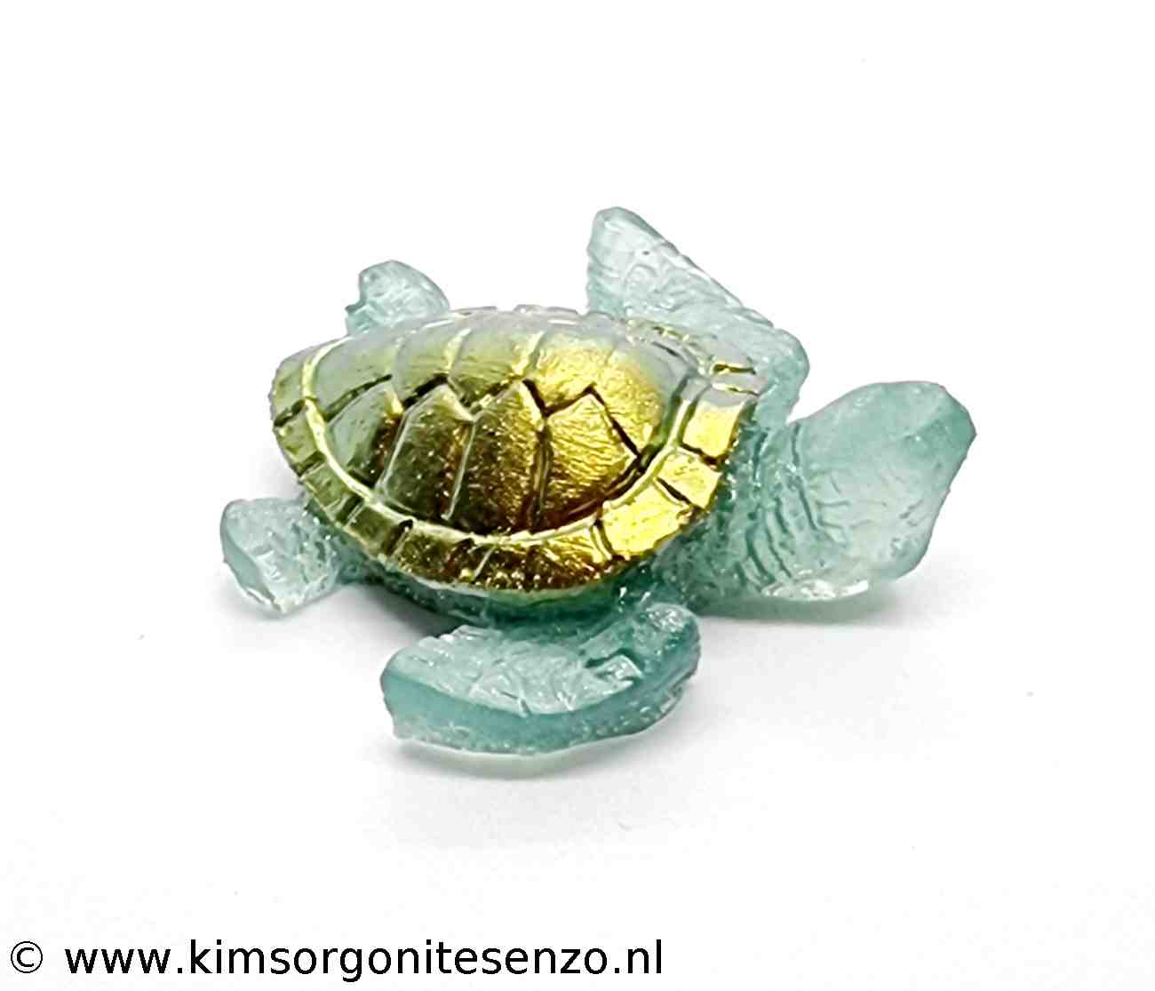 Orgonites, Overige, Schildpadden, Schilpadden Klein Schildpadje met Groene Aventurijn