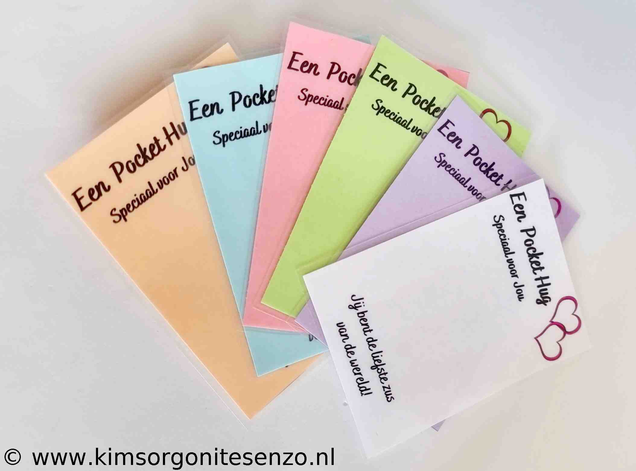 Kaarten, Pockethug Kaartjes Pocket Hug Kaartje jij bent de liefste zus van de wereld!