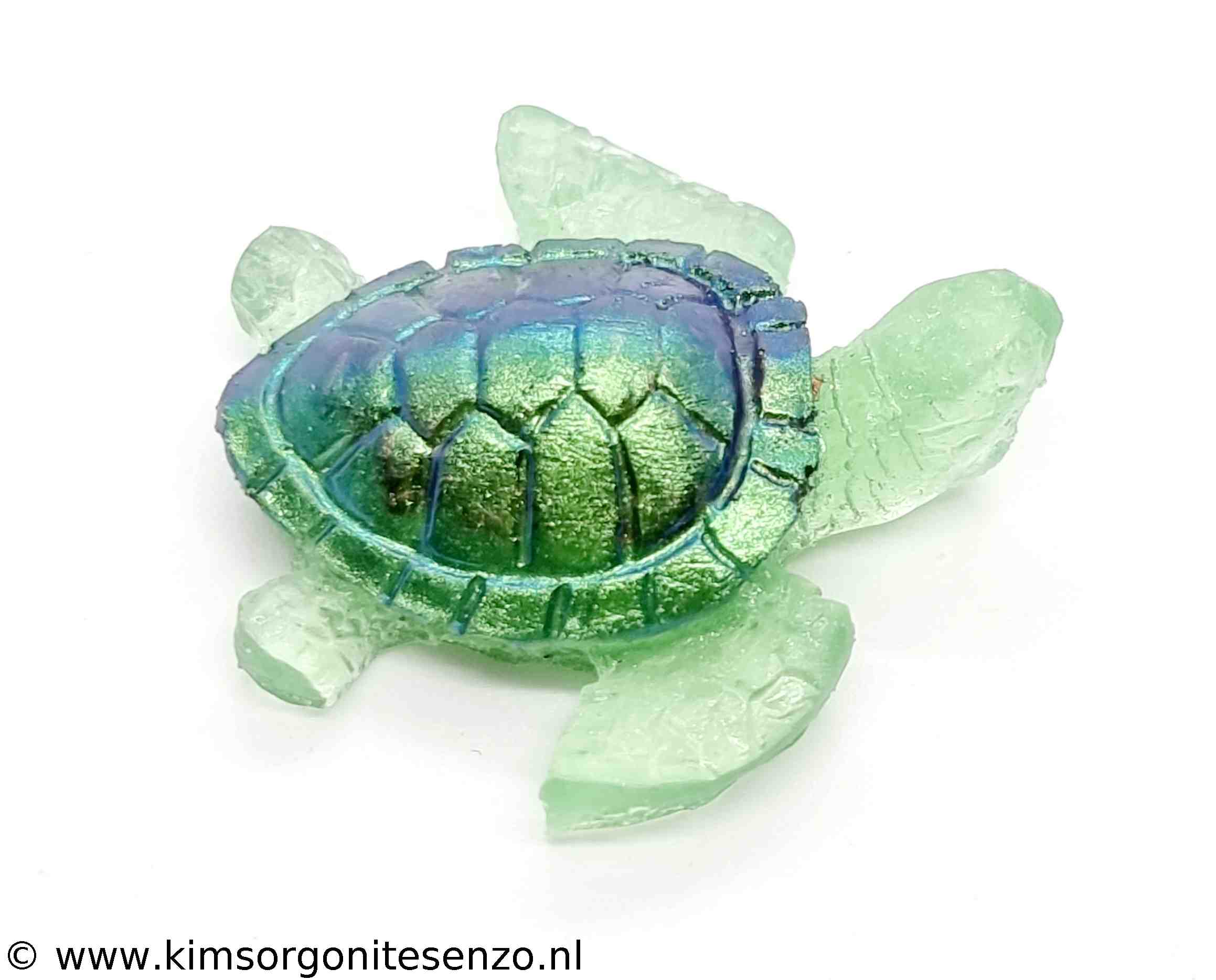 Orgonites, Overige, Schildpadden, Schilpadden Klein Schildpadje met Rozenkwarts