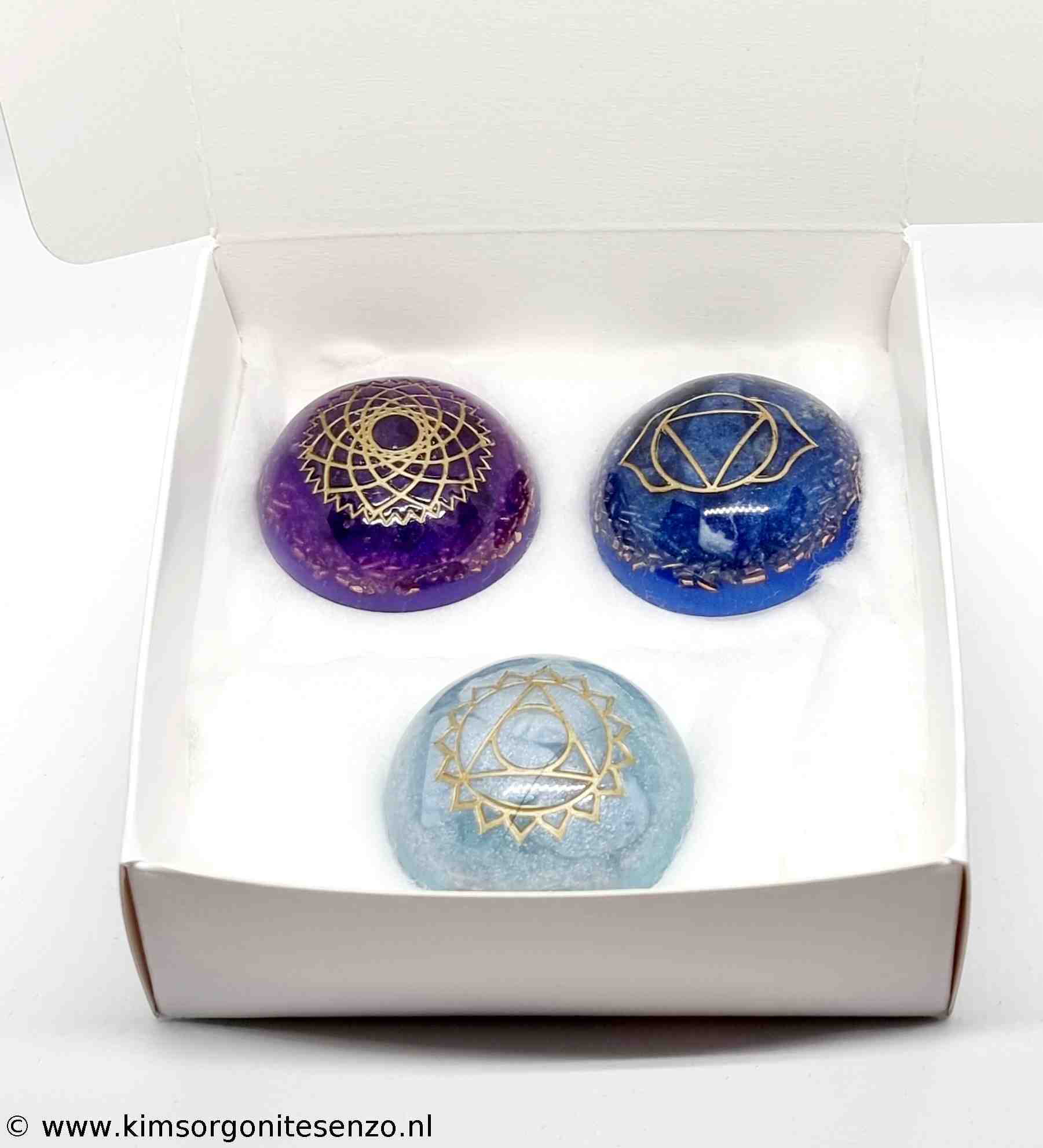 Orgonites, Chakra Sets, Chakra Set Bol Chakra Set Bol