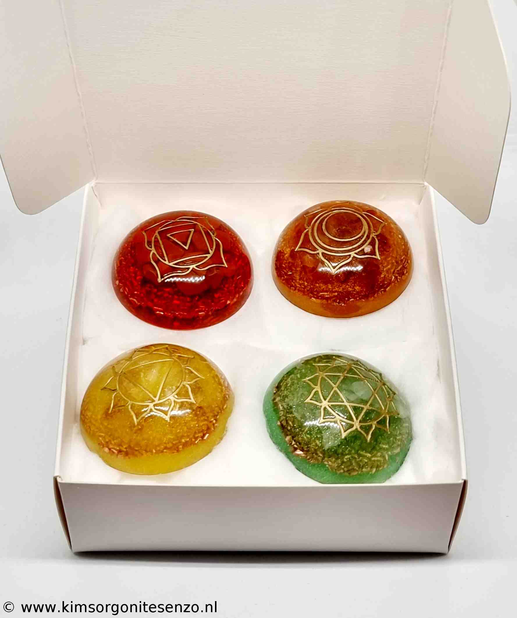 Orgonites, Chakra Sets, Chakra Set Bol Chakra Set Bol