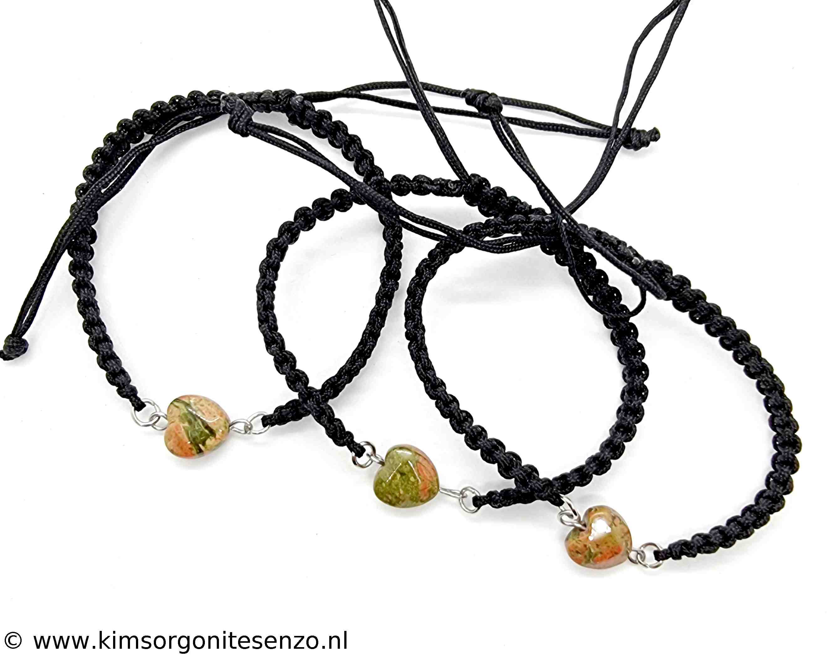 Sieraden, Armbanden, Geknoopte Armbanden met Tussenzetsel 04 Unakiet