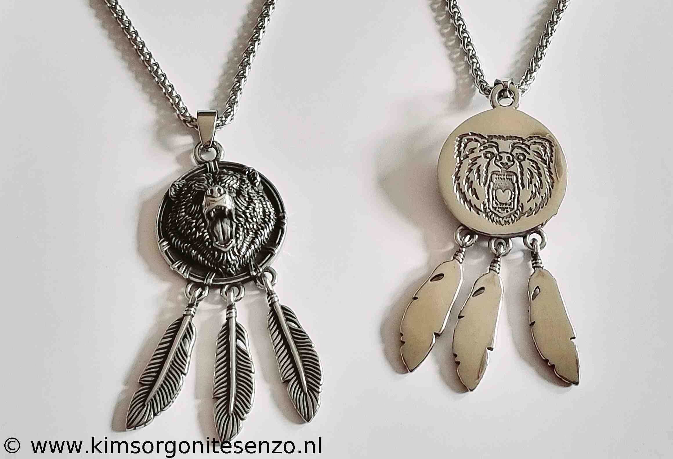 Sieraden, Kettingen, RVS Kettingen 43 RVS Beer