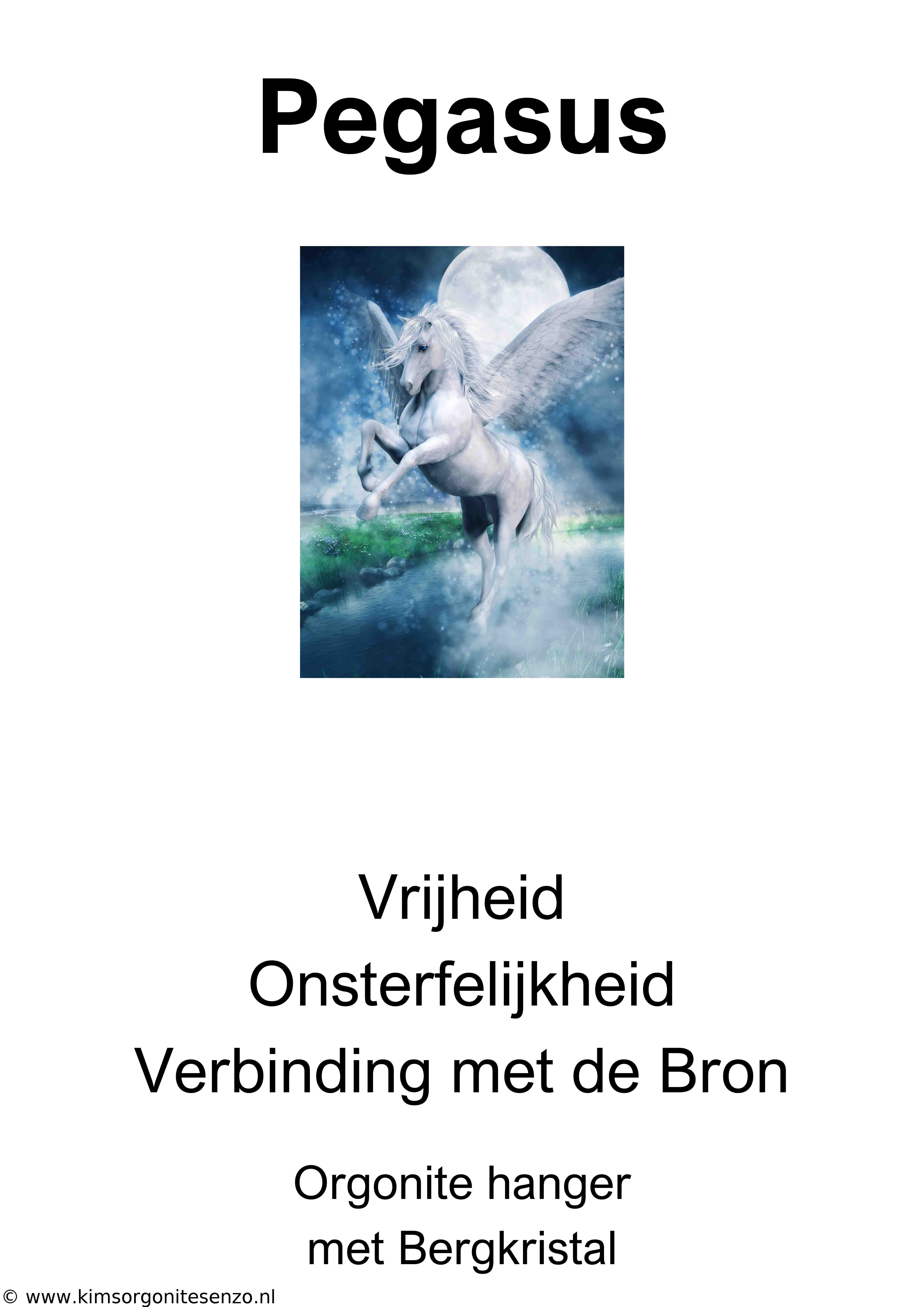 Krachtdier Kettingen 32 Pegasus
