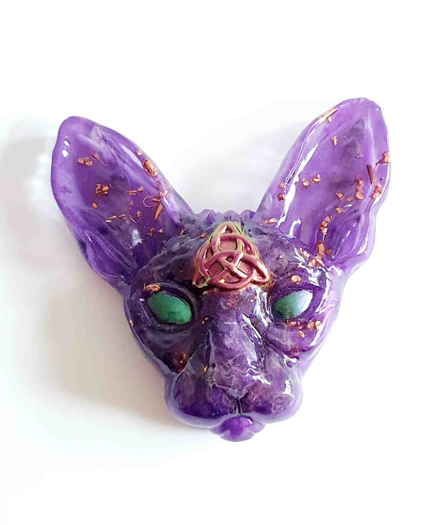 Orgonites, Overige, Katten, Sphynx Paars