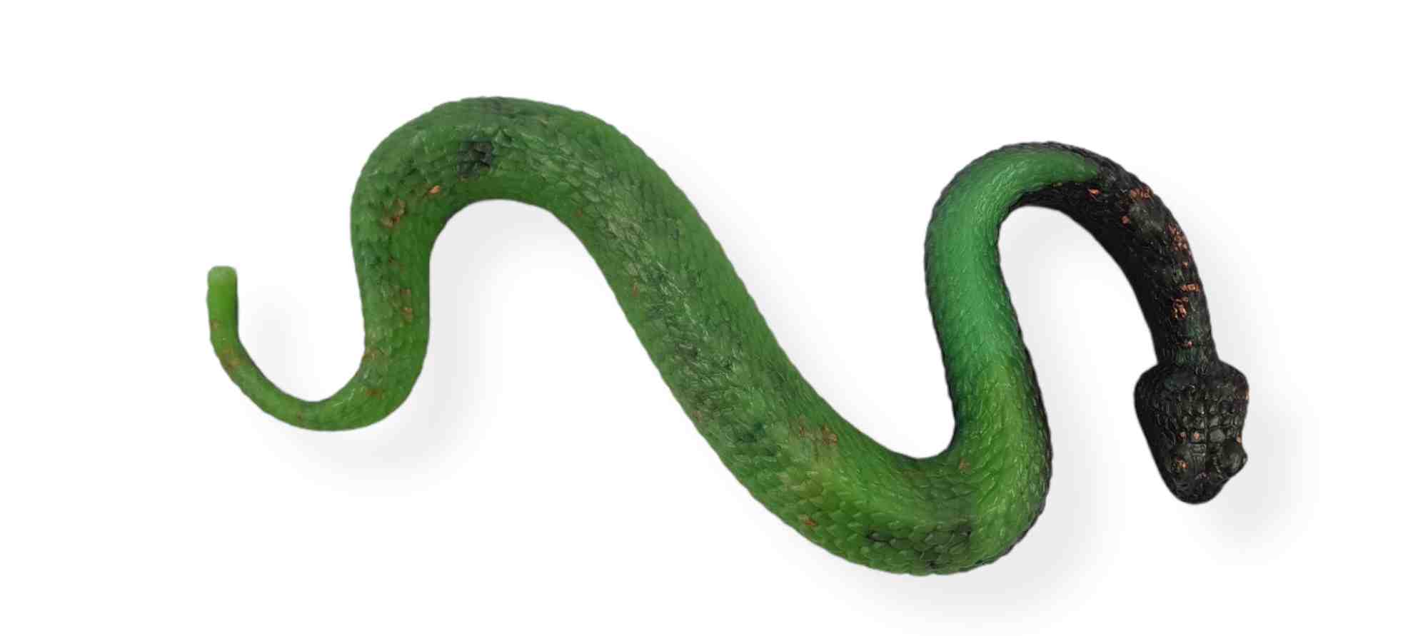 Orgonites, Overige, Slangen Zwart met groen klein